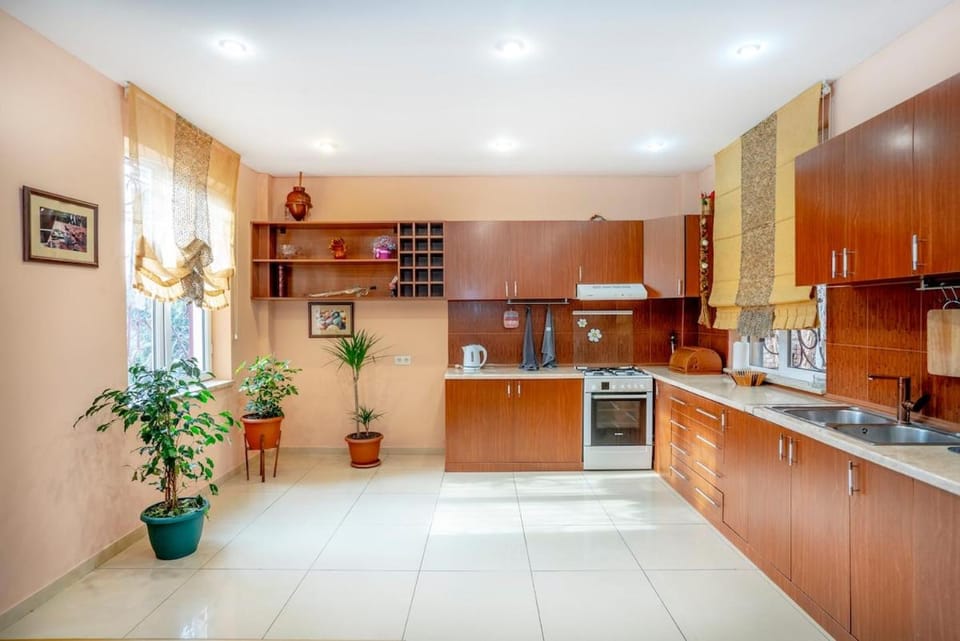Kitchen or kitchenette, dishwasher