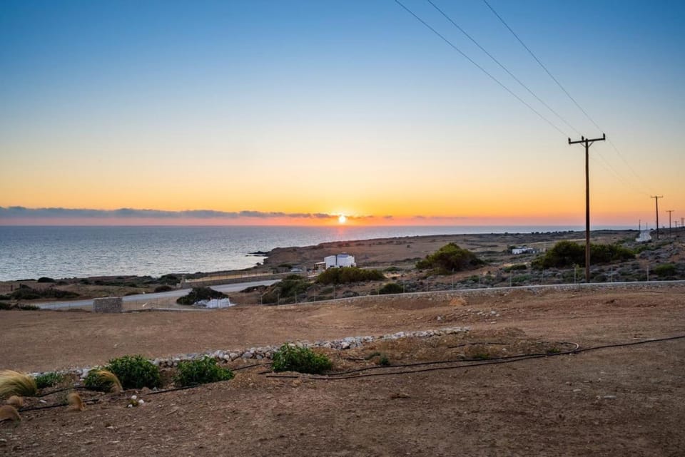 Natural landscape, Sea view, Sunset