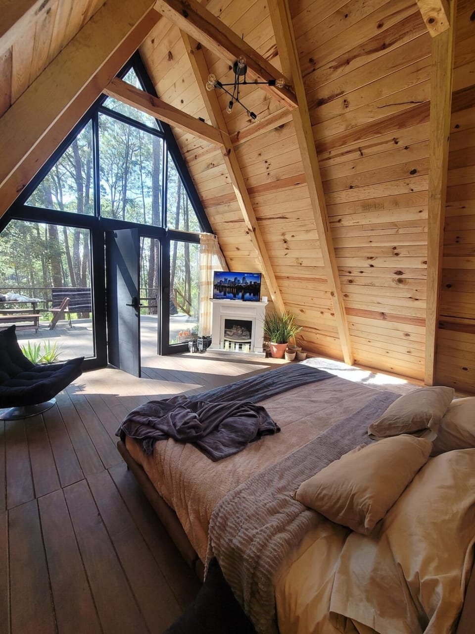 Cabañita Alpina para Parejas Chalet in State of Michoacán
