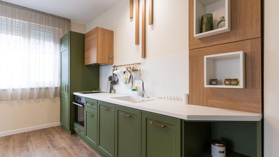 dishwasher, oven, stove, kitchen