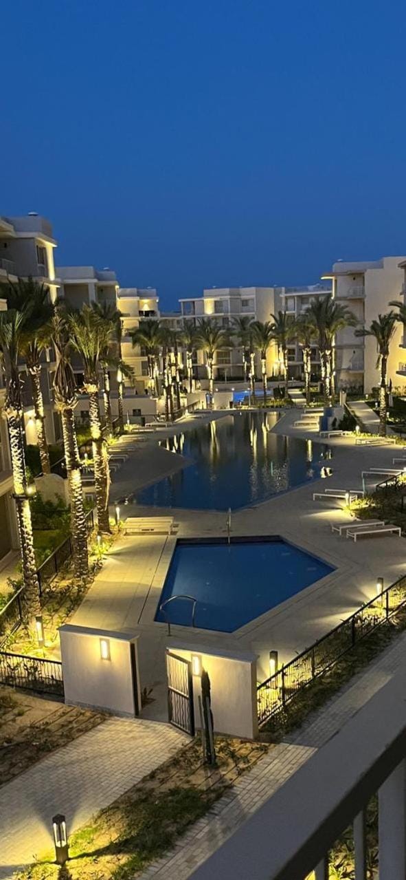 Chalet in marassi marina pool view exm80 Chalet in Egypt