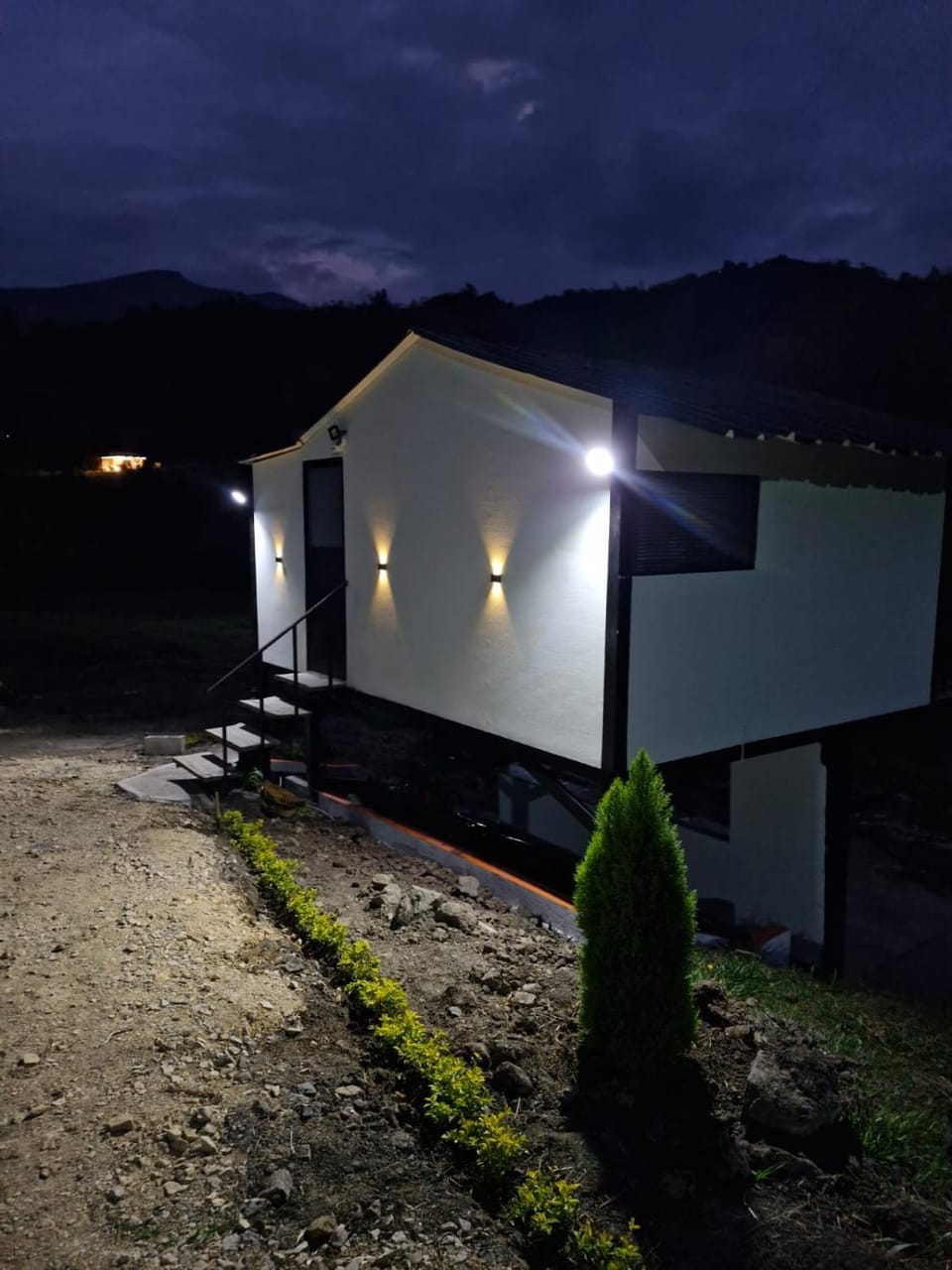 Property building, Night