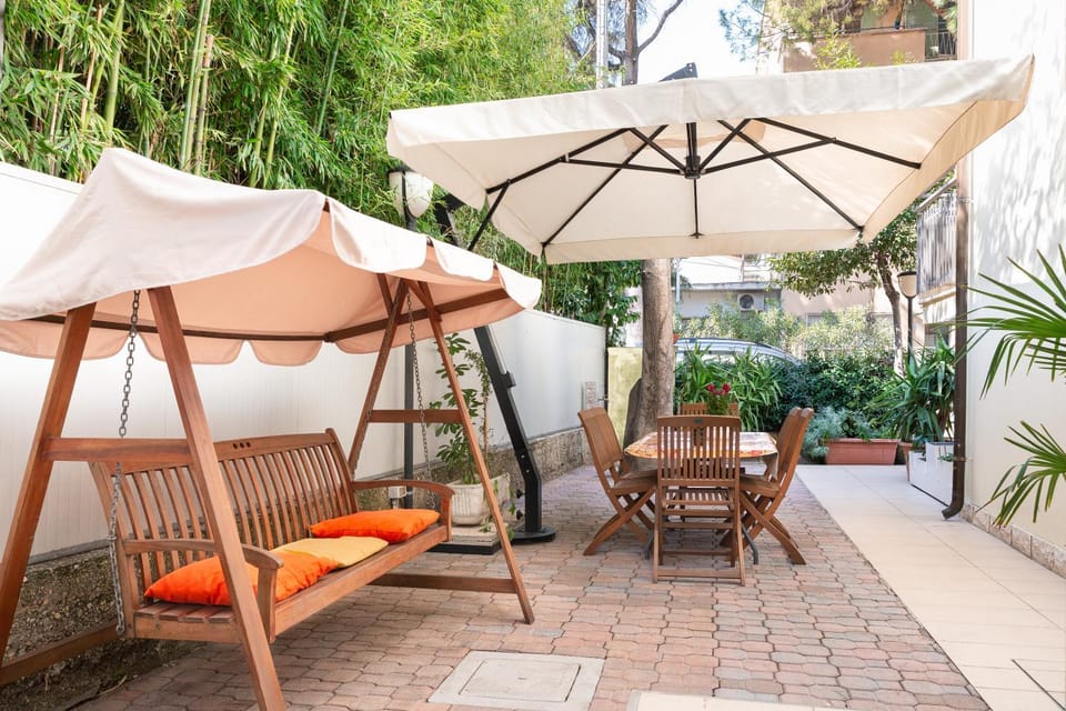 Bird's eye view, Garden