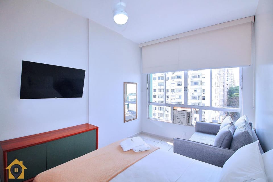 Vista Incrível de Copacabana até 4 Pessoas Apartment in Rio de Janeiro