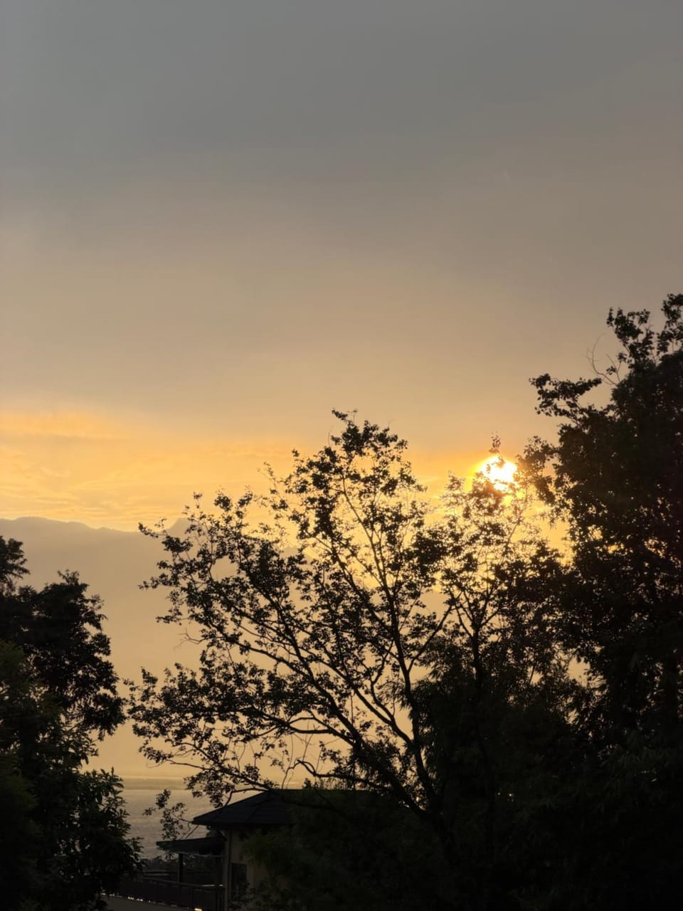 Natural landscape, Sunset