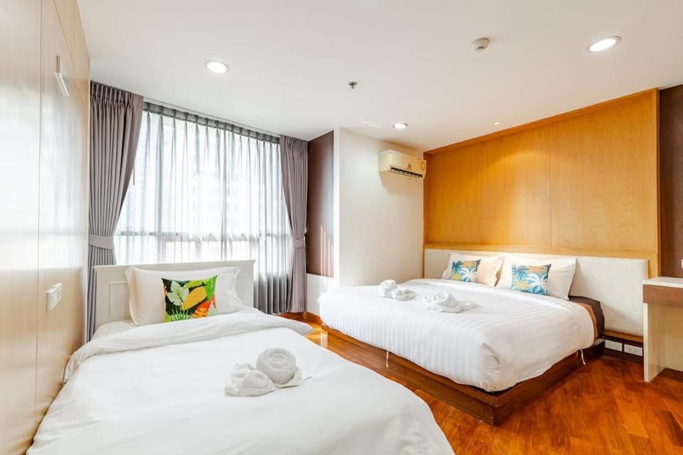 2Br, Good view, BTS Chitlom, BKK Apartment in Bangkok