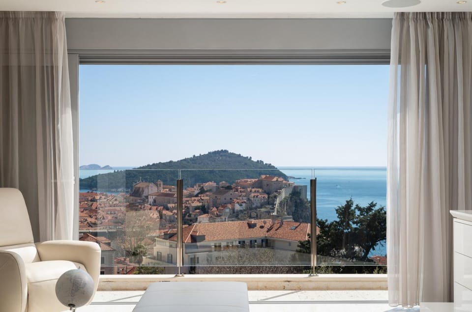 New! Villa Vita Adele pool sauna jacuzzi sea view Villa in Dubrovnik