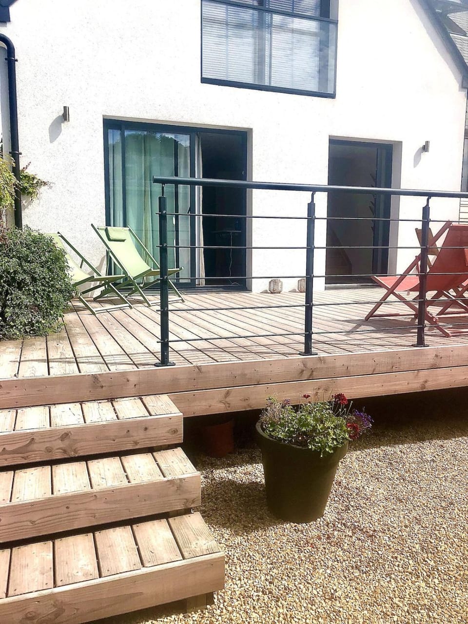 Property building, Patio