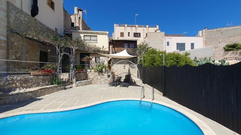 Property building, Pool view, Swimming pool