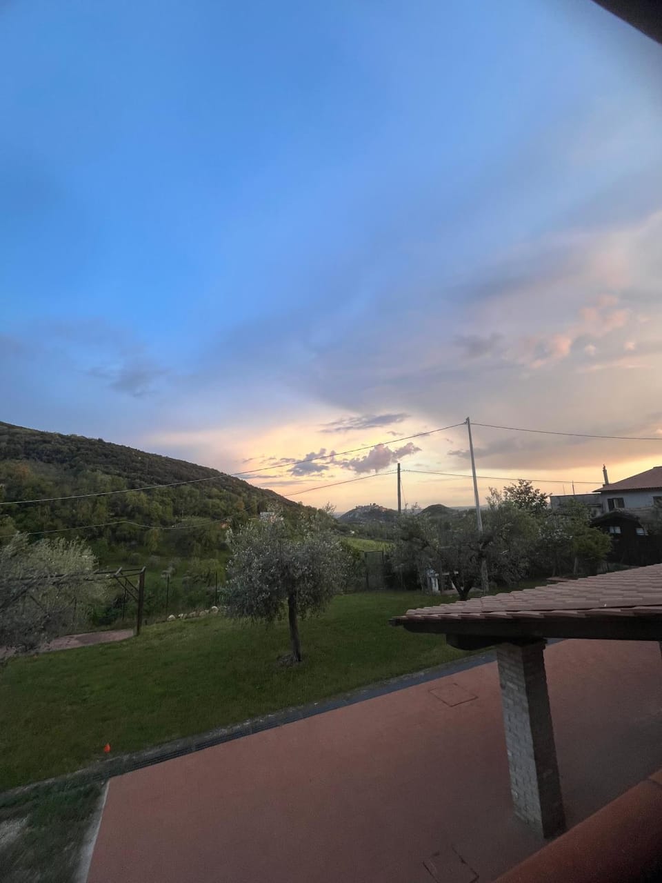 Natural landscape, Mountain view, Sunset