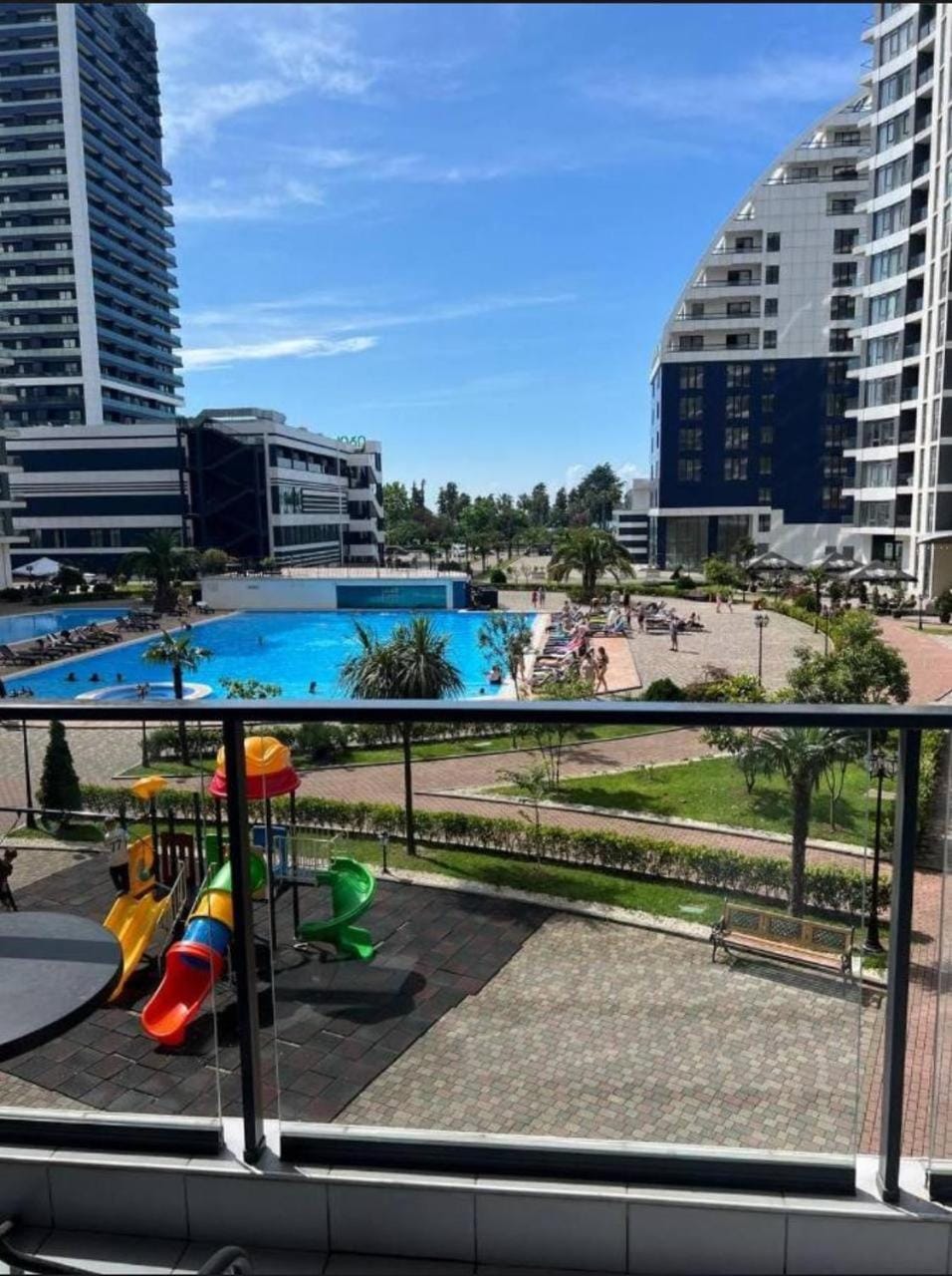 Property building, Children play ground, Swimming pool