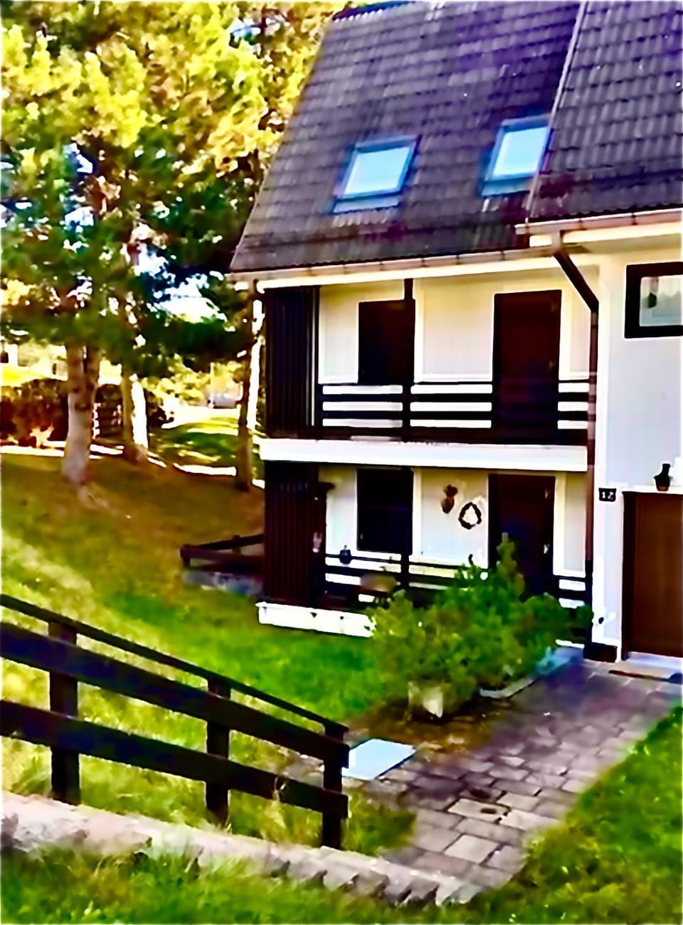 Property building, Garden, Garden view