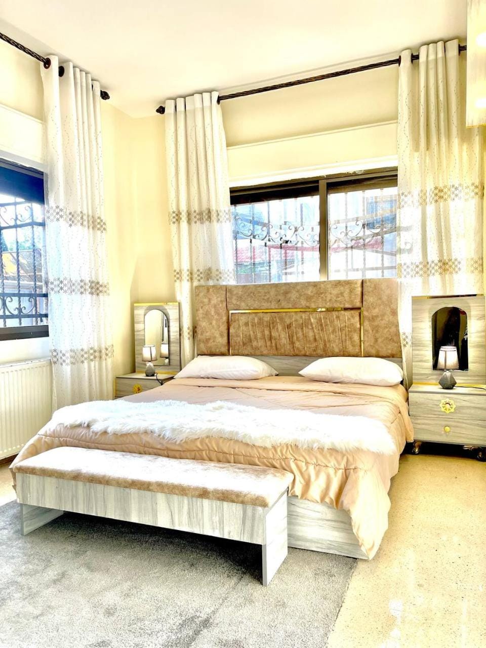 Bed, Bedroom