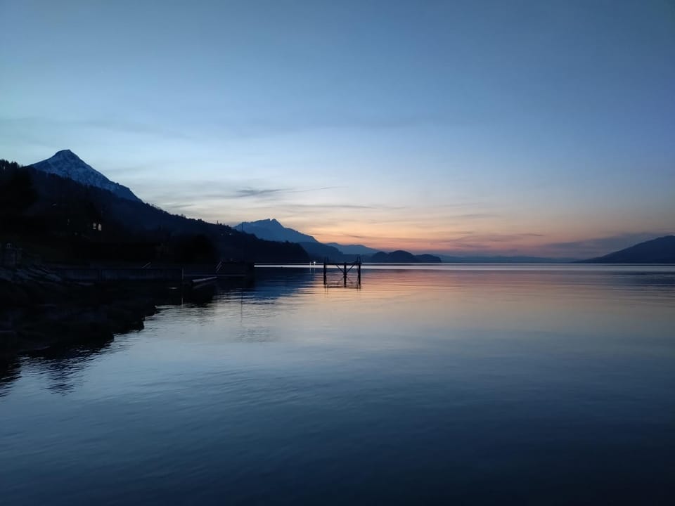 Nearby landmark, Natural landscape, Lake view, Mountain view, Sunrise, Sunset