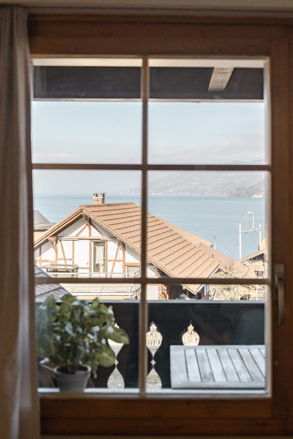 Day, View (from property/room), Balcony/Terrace, Lake view, Lake view, Mountain view