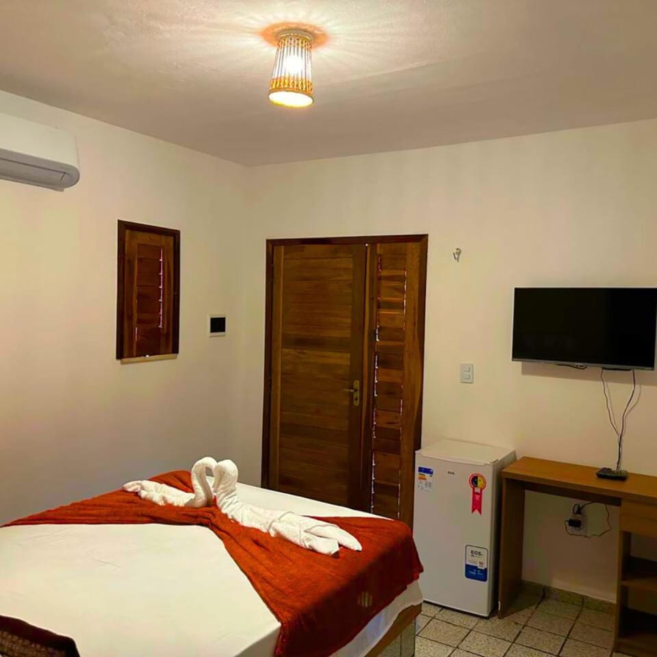 Bed, Bedroom, air conditioner