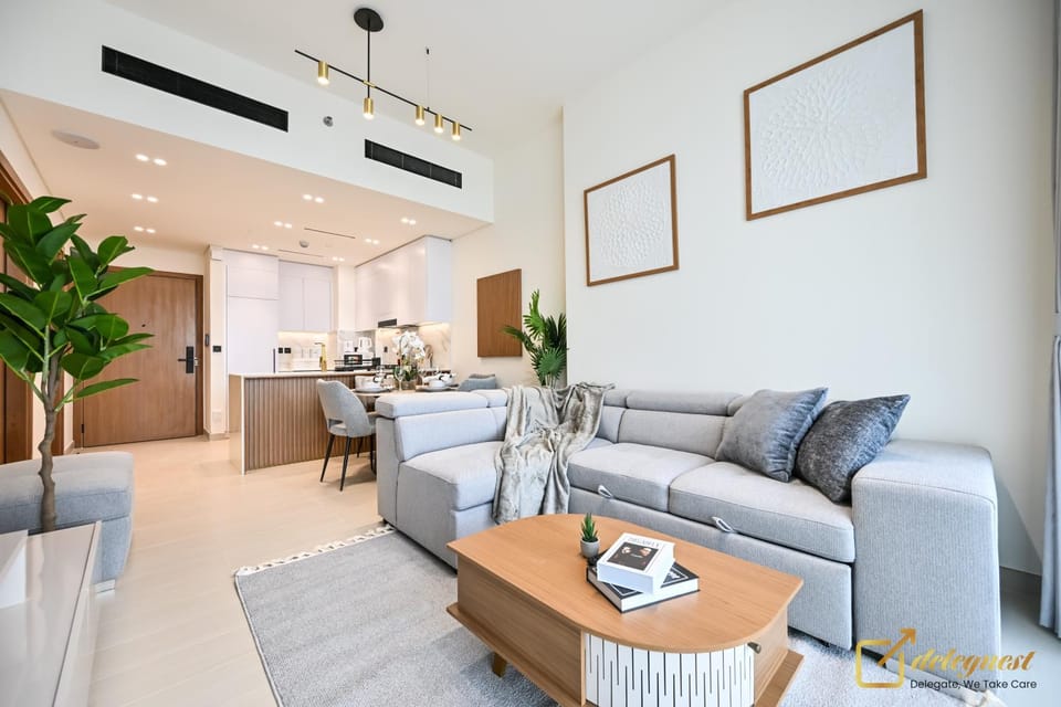 Stunning 1BR in JVC Binghatti Amber by Deleguest Apartment in Dubai