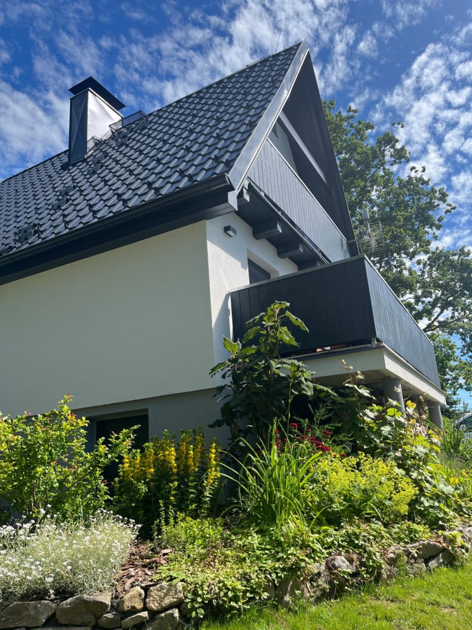Property building, Garden, Garden view