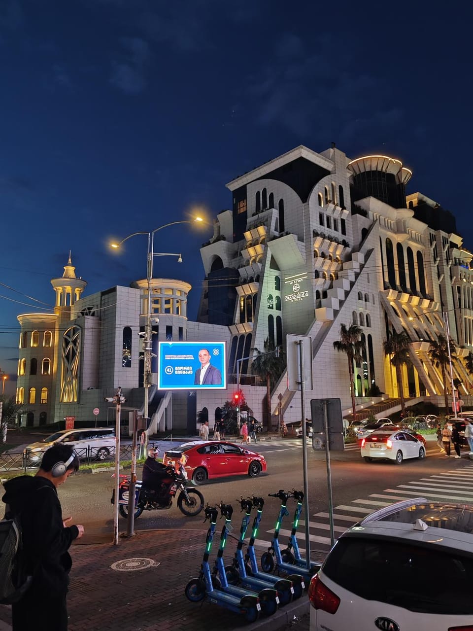 Night, City view