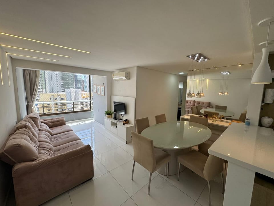 Living room, air conditioner