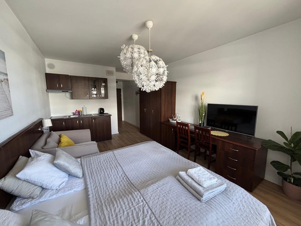 Bed, TV and multimedia