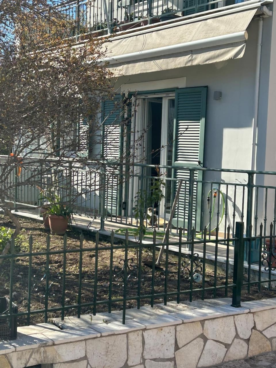 Spring, Day, Balcony/Terrace, Garden view