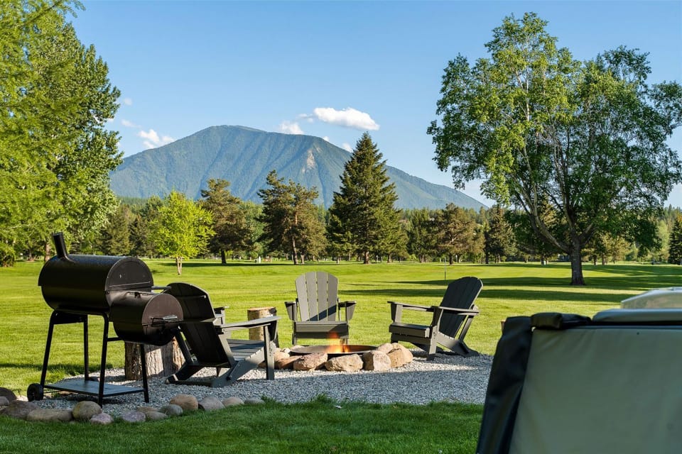 Natural landscape, BBQ facilities, Mountain view