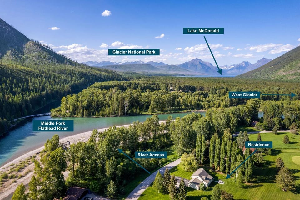 Nearby landmark, Mountain view, River view, Street view