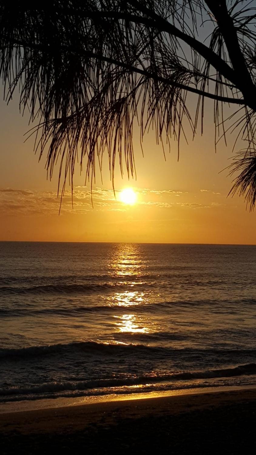 Natural landscape, Beach, Sea view, Sunrise, Sunset