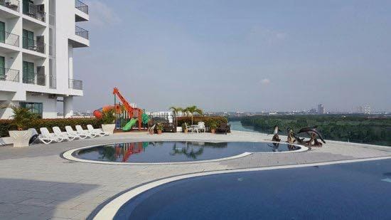 Children play ground, Swimming pool
