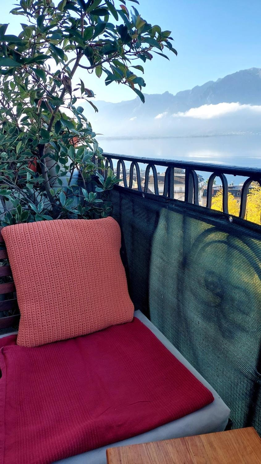 Day, View (from property/room), Balcony/Terrace, Seating area