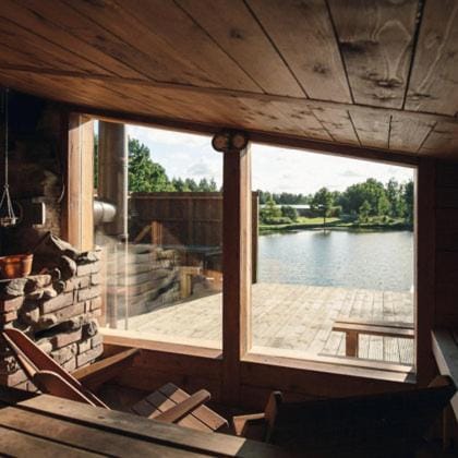Kalna namiņš Lauku kūrortā Chalet in Latvia