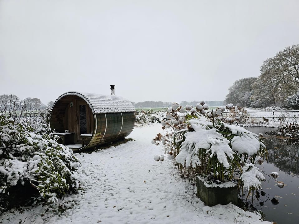 Winter, Sauna