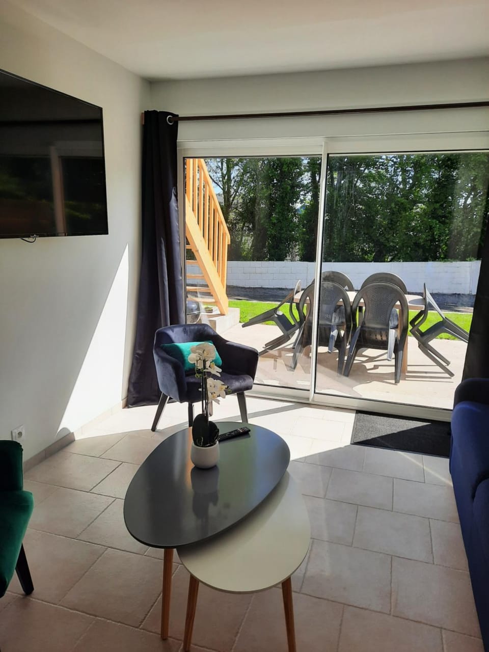 Garden, Balcony/Terrace, Living room, Garden view