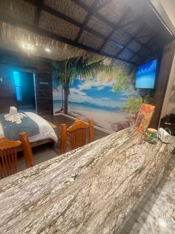 Bed, TV and multimedia