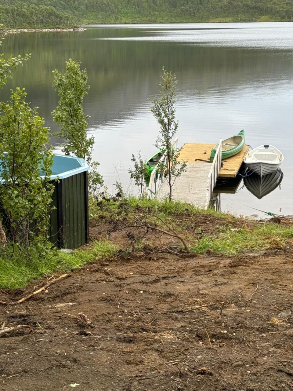 Natural landscape, Lake view