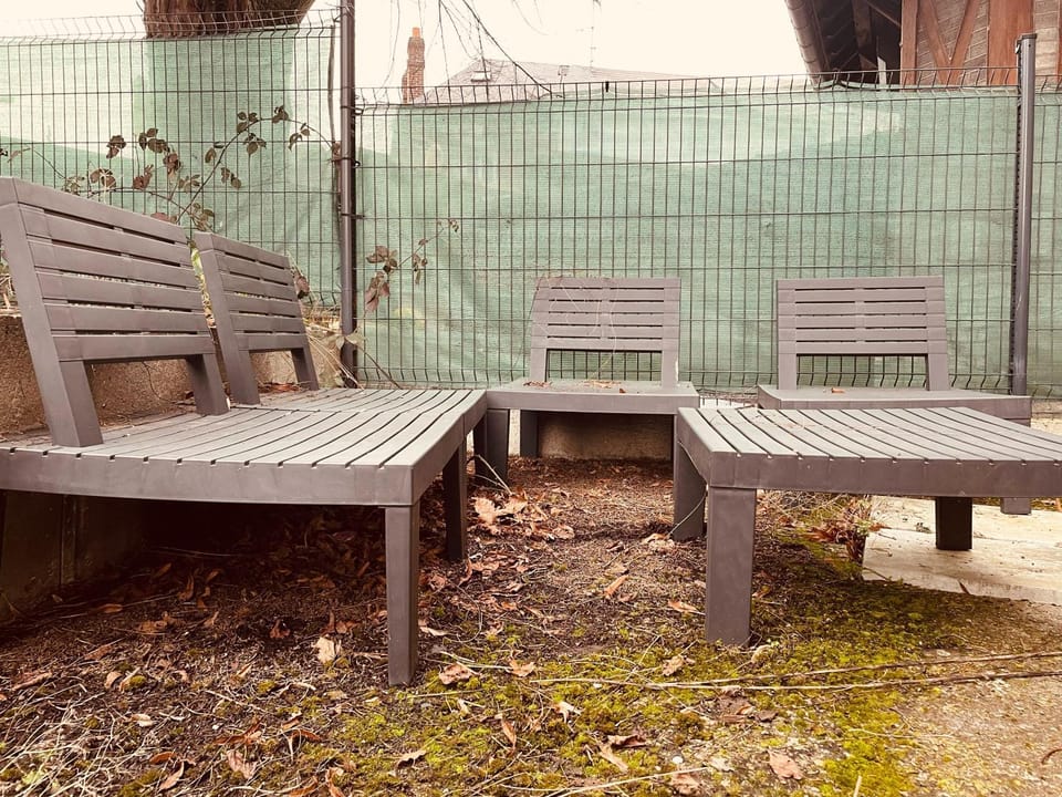 Property building, Garden