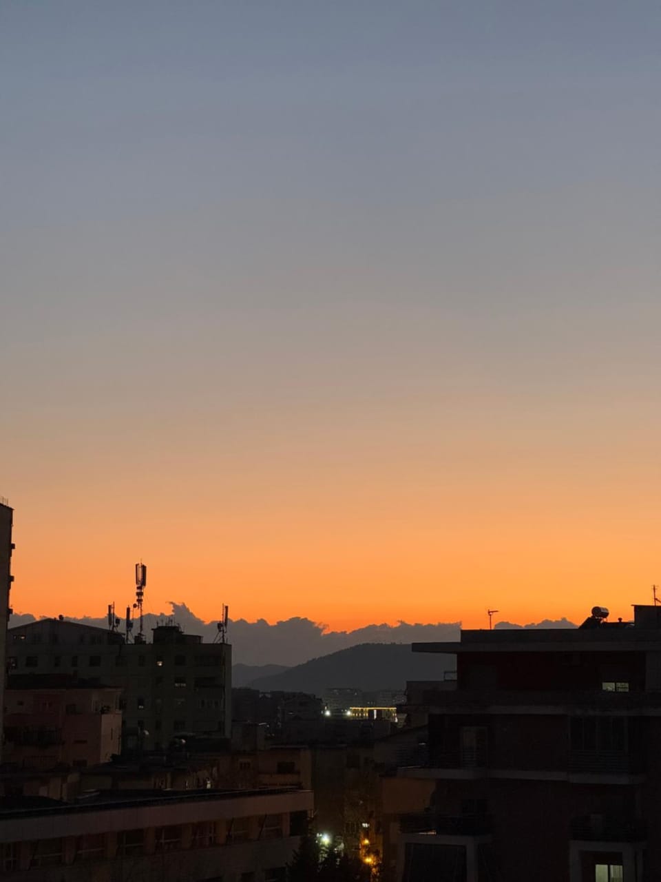 View (from property/room), Balcony/Terrace, City view, Sunset