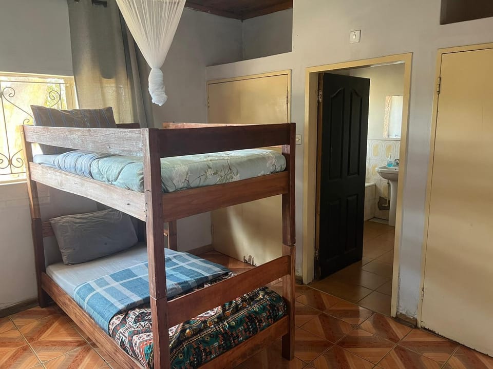 Bed, Photo of the whole room, Bedroom, bunk bed, wardrobe