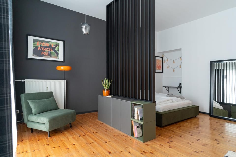 Living room, Bedroom