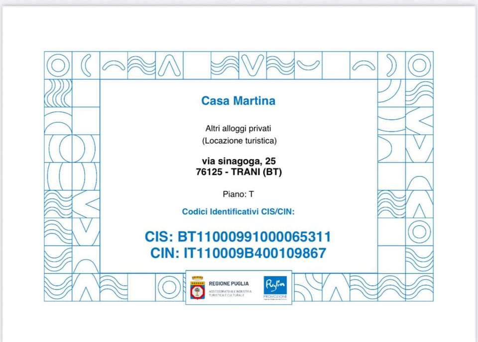 Casa Martina House in Trani