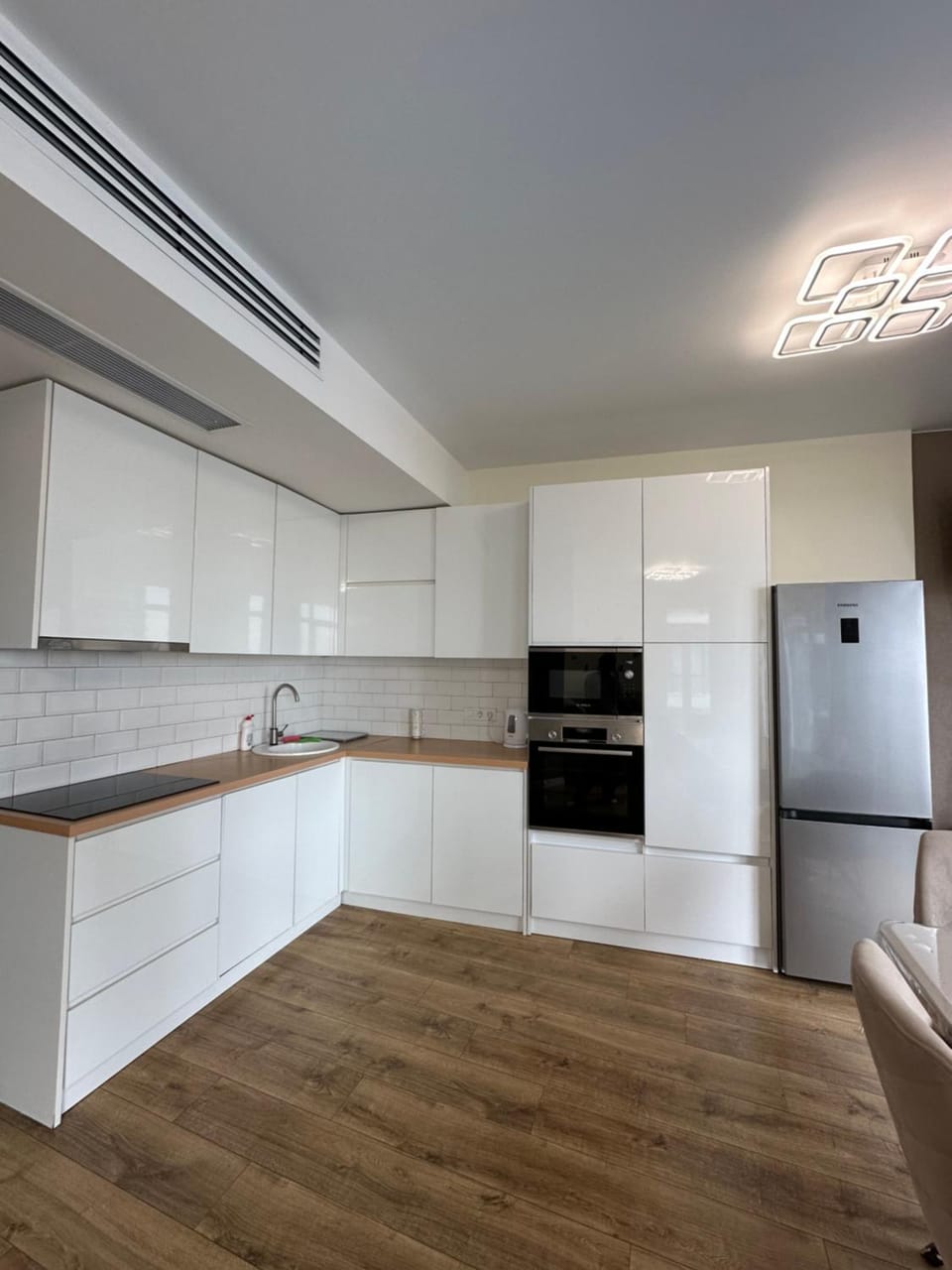 Bright large apartment in White Sails Apartment in Batumi