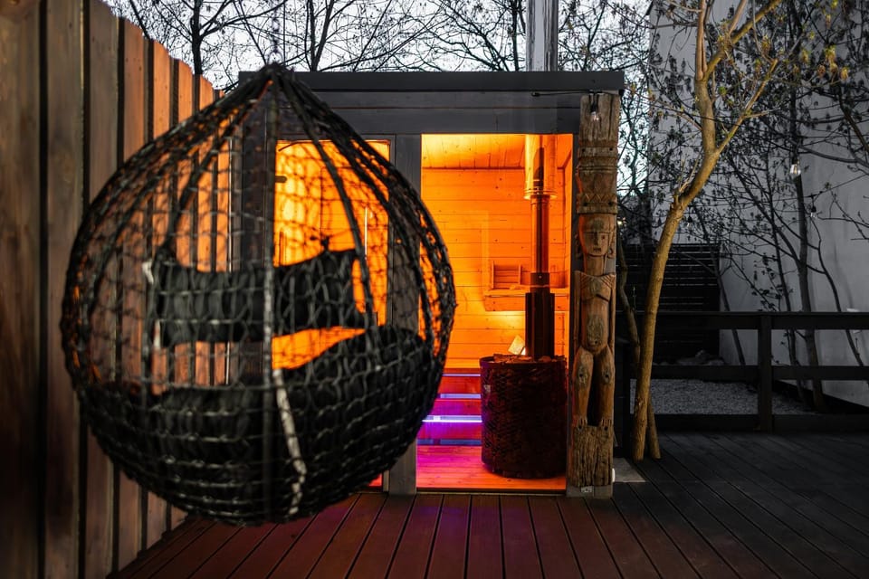 BDSM room Bydgoszcz z jacuzzi, dużym tarasem i sauną Apartment in Greater Poland Voivodeship