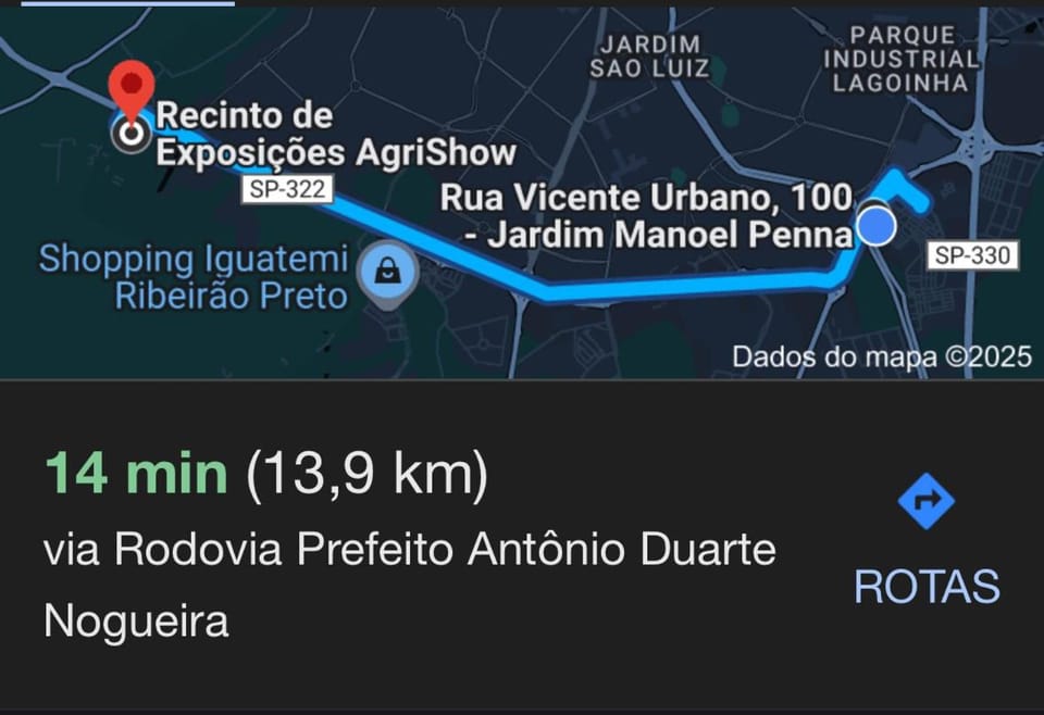 Apartamento Agrishow Apartment in Ribeirão Preto