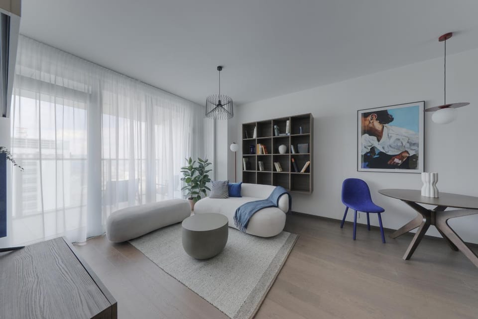 Eurovea Tower with Free Parking Apartment in Bratislava