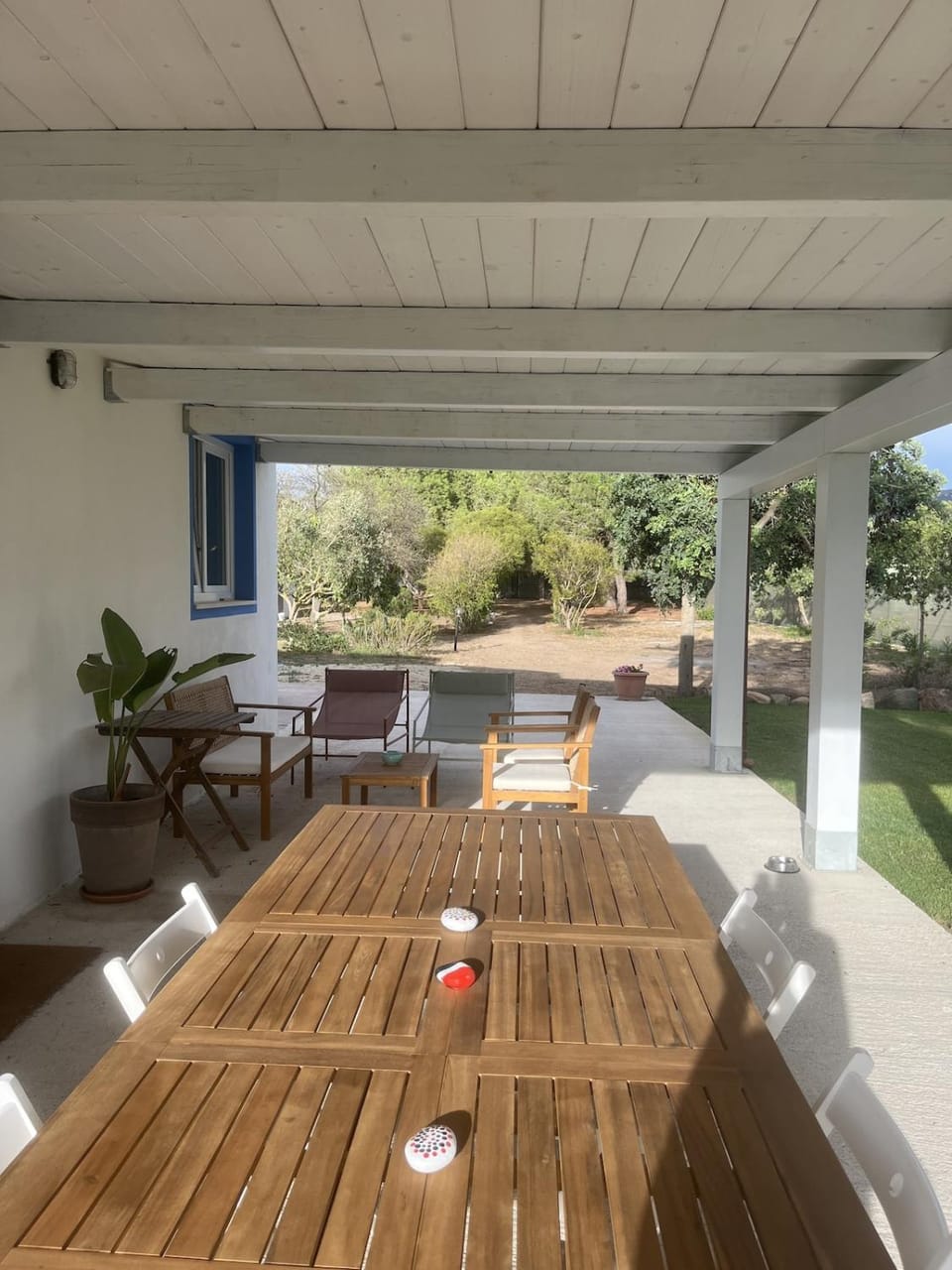 Dining area, Garden view
