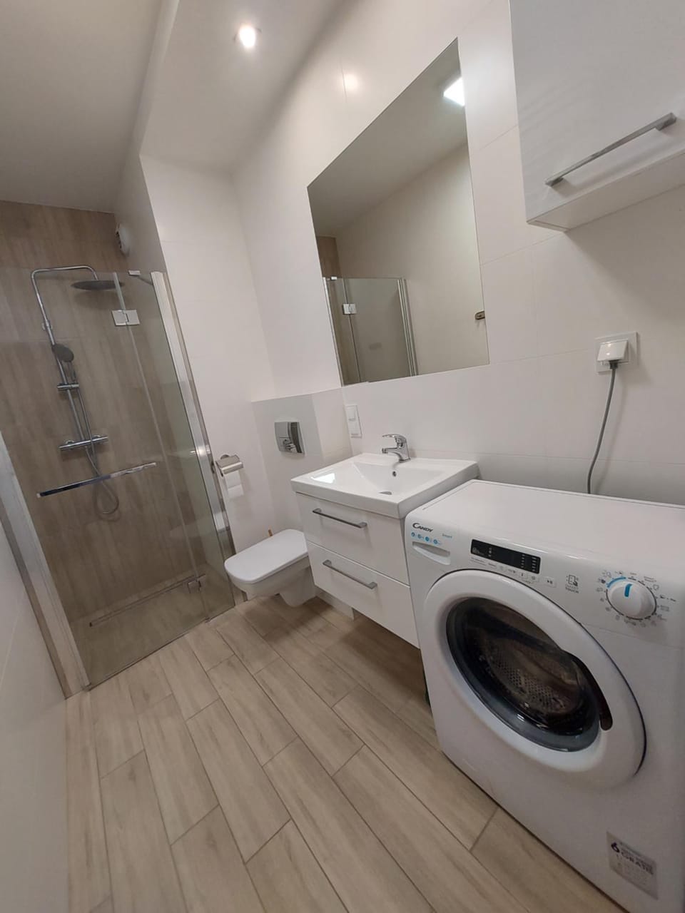 Shower, Bathroom, washing machine