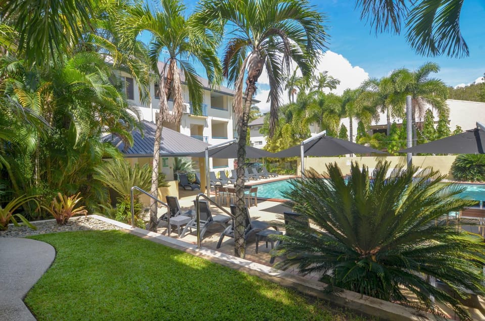 Garden, Pool view
