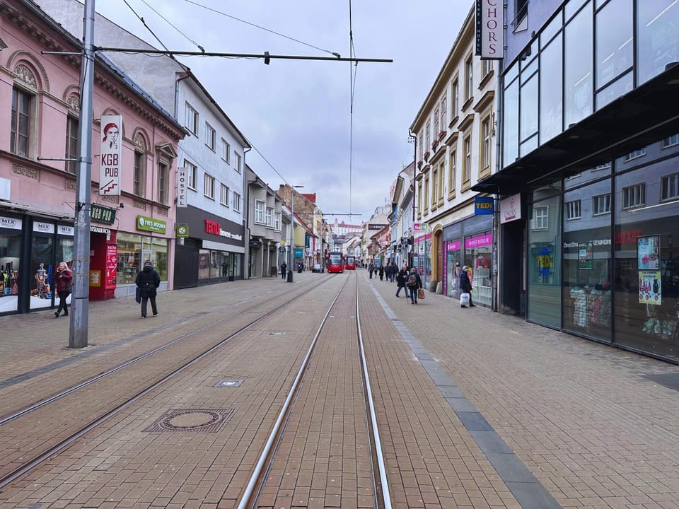 Quiet street view