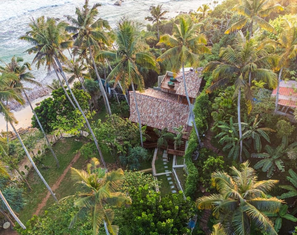 See More Beach Ocean Cliff Villa Apartment in Kamburugamuwa